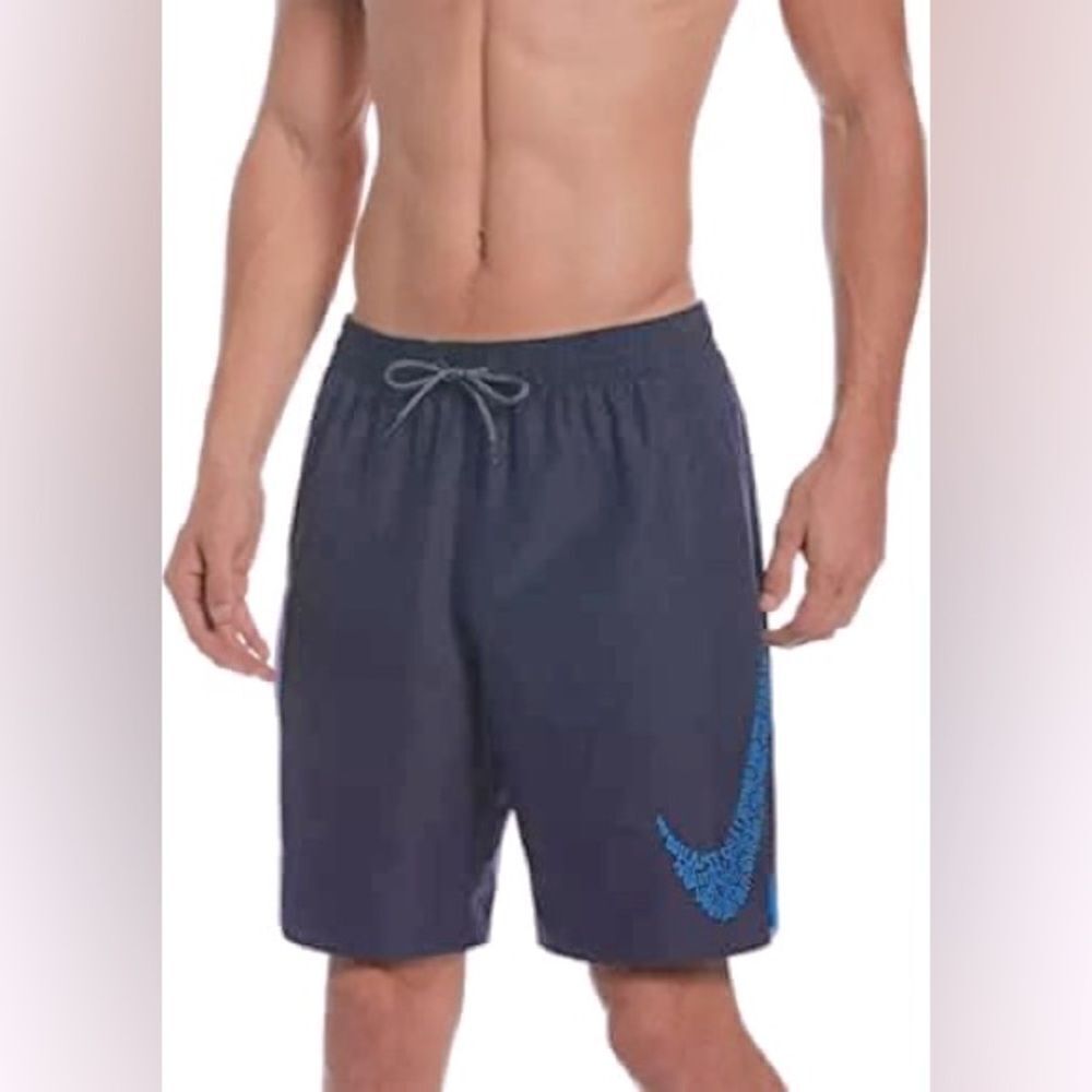 Nike Mens Board swim Trunks Shorts Just Do It Swoosh Volley 9" XL